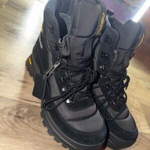 Asolo Black and Yellow Outdoor Boots